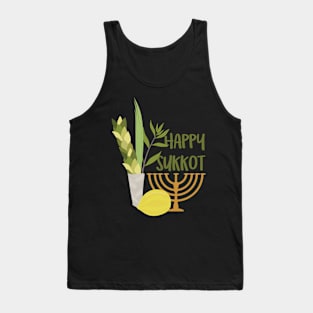 Sukkot Shalom Best Wishes for the Sukkot Holiday Tank Top